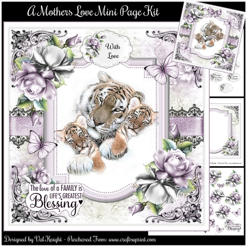 A Mothers Love Mini Page Kit 