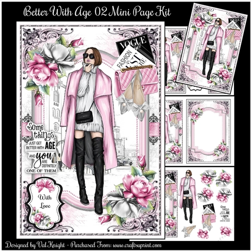 Better With Age 02 Mini Page Kit