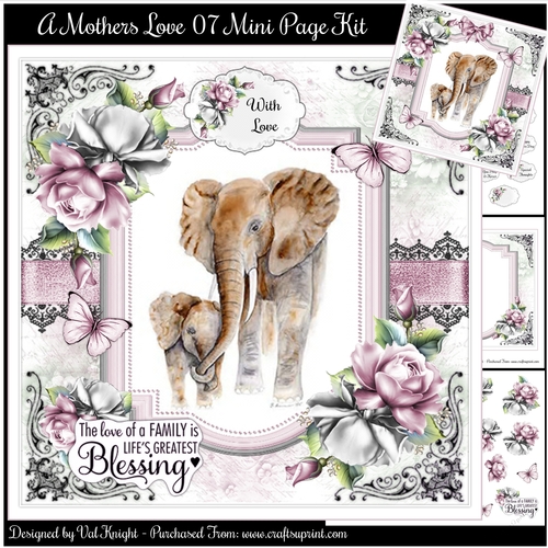 A Mothers Love 07 Mini Page Kit 