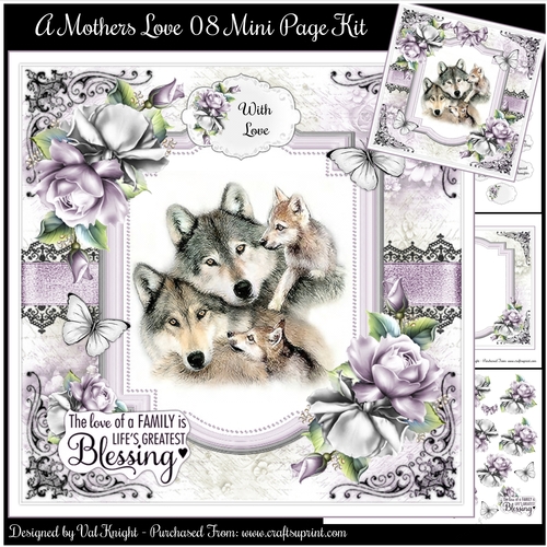 A Mothers Love 08 Mini Page Kit 