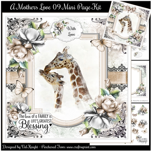 A Mothers Love 09 Mini Page Kit 