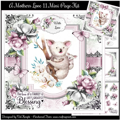 A Mothers Love 11 Mini Page Kit