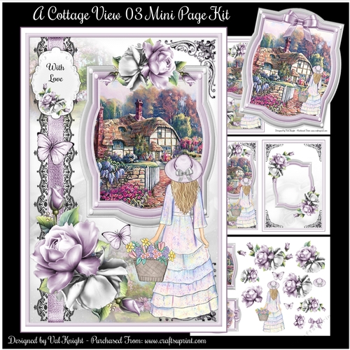 A Cottage View 03 Mini Page Kit 