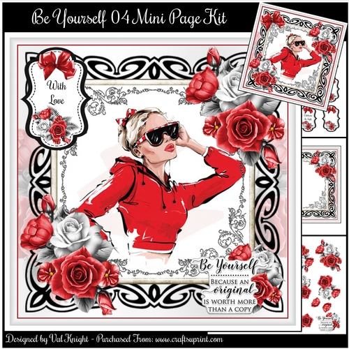 Be Yourself 04 Mini Page Kit 