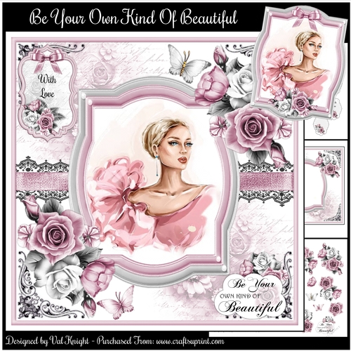 Be Your Own Kind Of Beautiful Mini Page Kit 