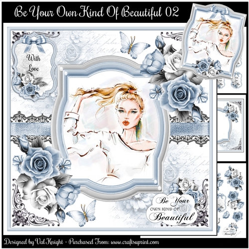 Be Your Own Kind Of Beautiful 02 Mini Page Kit 