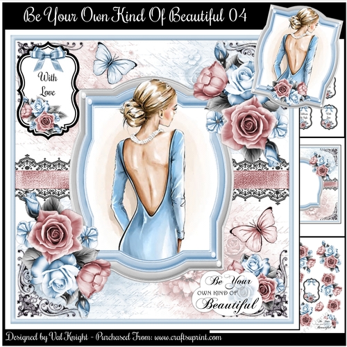 Be Your Own Kind Of Beautiful 04 Mini Page Kit 