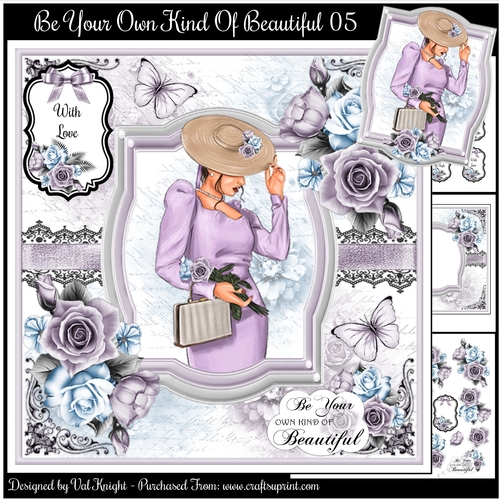 Be Your Own Kind Of Beautiful 05 Mini Page Kit