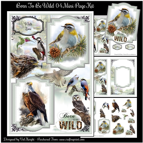 Born To Be Wild 04 Mini Page Kit 