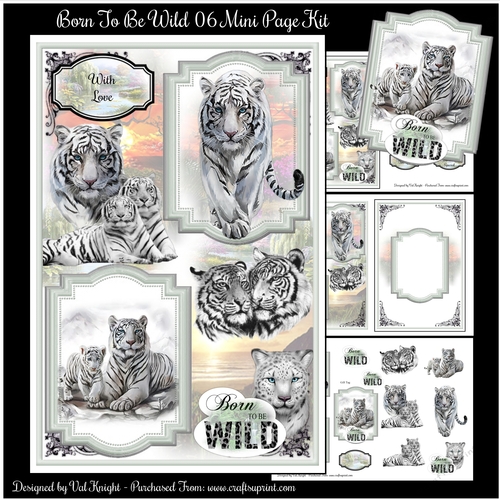 Born To Be Wild 06 Mini Page Kit 