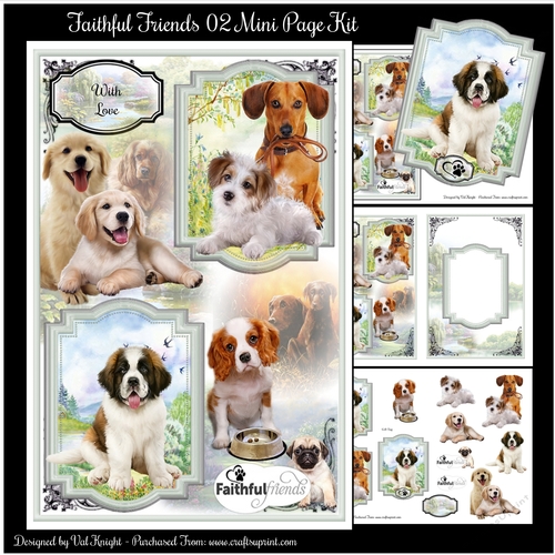 Faithful Friends 02 Mini Page Kit 