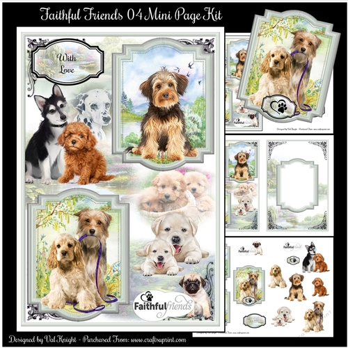 Faithful Friends 04 Mini Page Kit
