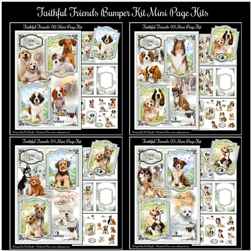  Faithful Friends Bumper Kit Mini Page Kits