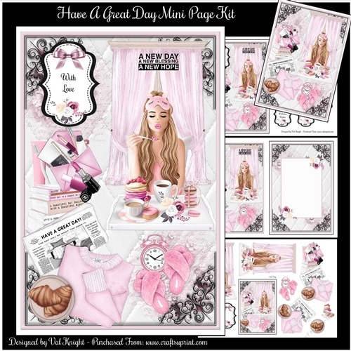 Have A Great Day Mini Page Kit 