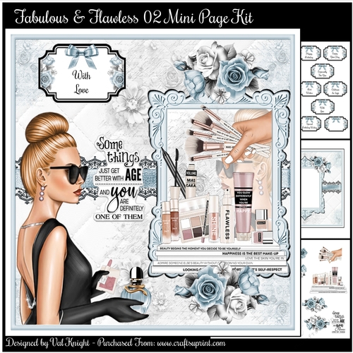 Fabulous & Flawless 02 Mini Page Kit