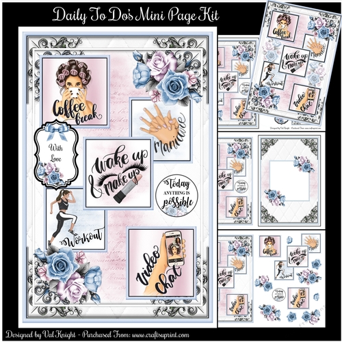 A Daily Plan Mini Page Kit 