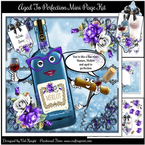 Aged To Perfection Mini Page Kit