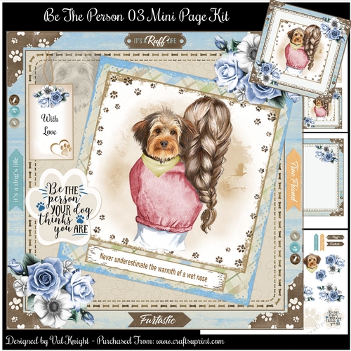 Be The Person Your Dog Thinks You Are 03 Mini Page Kit