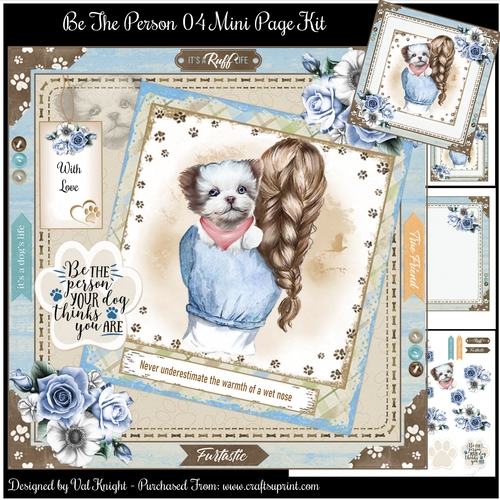 Be The Person Your Dog Thinks You Are 04 Mini Page Kit