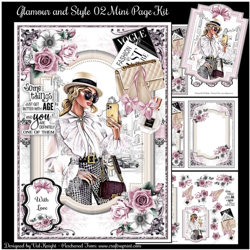 Glamour And Style 02 Mini Page Kit 