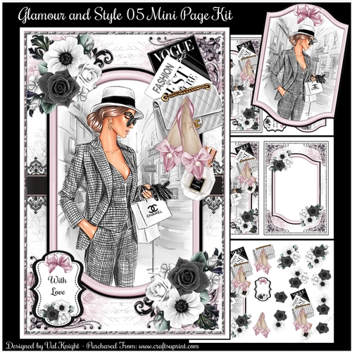 Glamour And Style 05 Mini Page Kit 