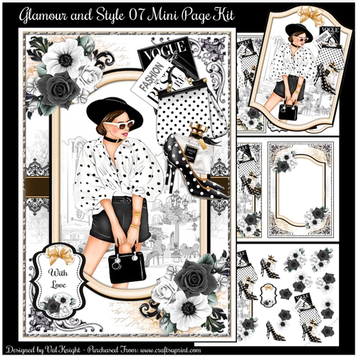 Glamour And Style 07 Mini Page Kit 