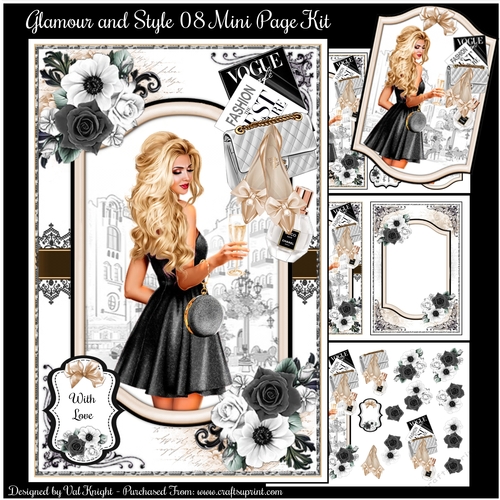 Glamour And Style 08 Mini Page Kit 