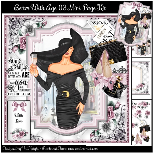 Better With Age 03 Mini Page Kit