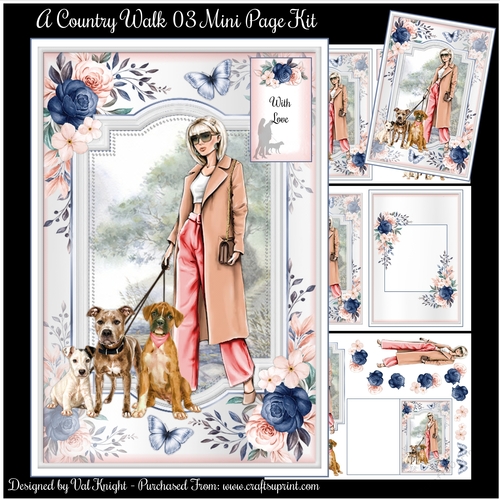 A Country Walk 03 Mini Page Kit