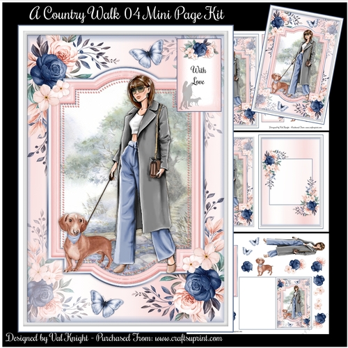 A Country Walk 04 Mini Page Kit