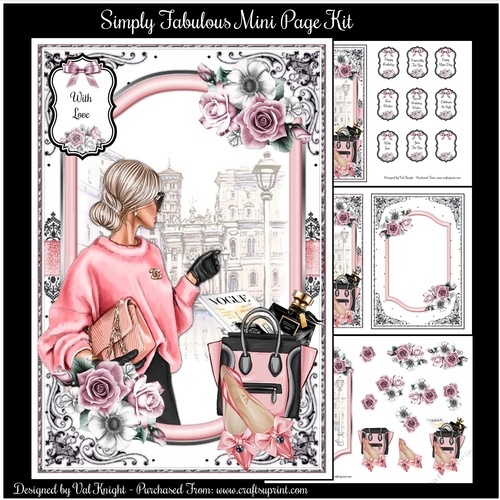 Simply Fabulous Mini Page Kit