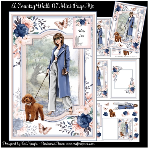 A Country Walk 07 Mini Page Kit 