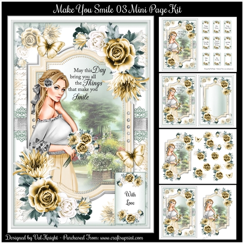 Things That Make You Smile 03 Mini Page Kit