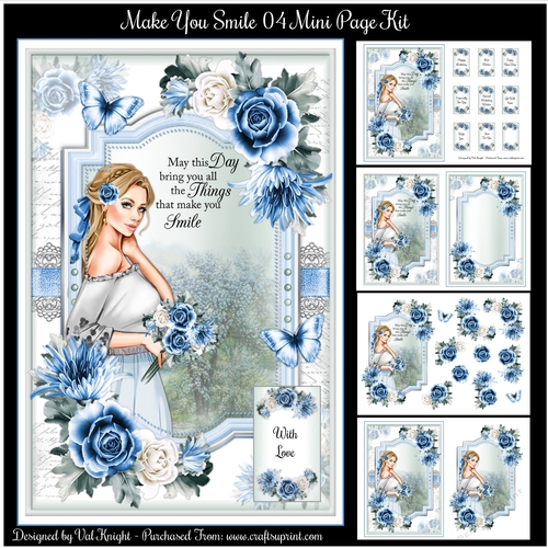 Things That Make You Smile 04 Mini Page Kit