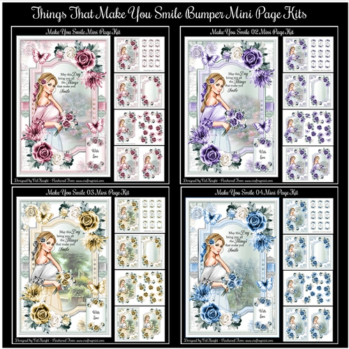 Things That Make You Smile Bumper Mini Page Kits