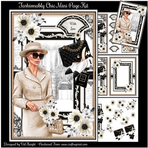 Fashionably Chic Mini Page Kit 