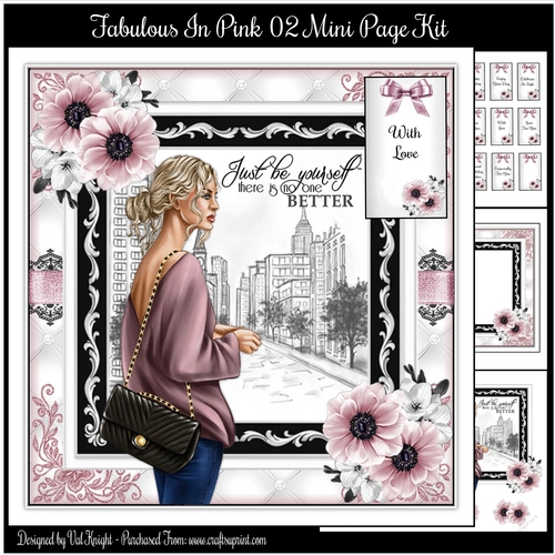 Fabulous In Pink 02 Mini Page Kit 