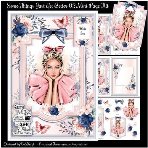 Some Things Just Get Better 02 Mini Page Kit 