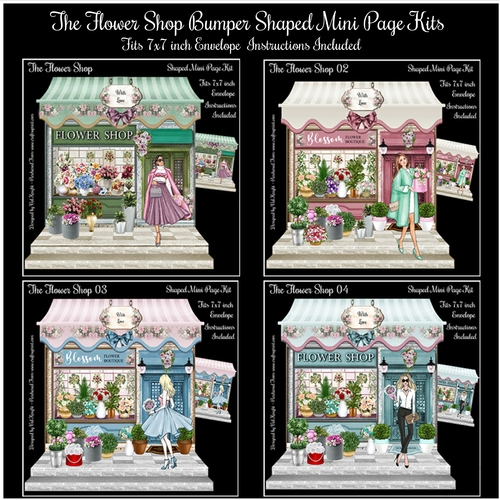 The Flower Shop Bumper Mini Page Kits