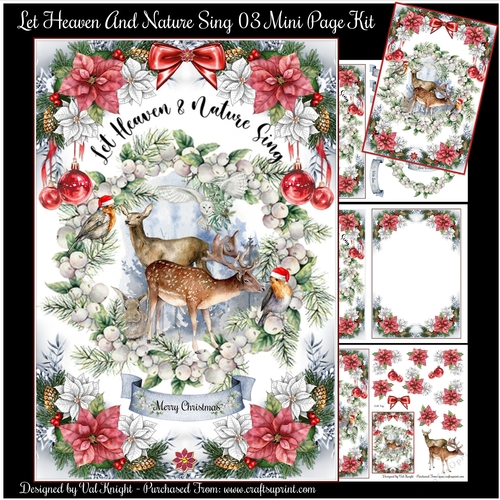 Let Heaven And Nature Sing 03 Mini Page Kit 