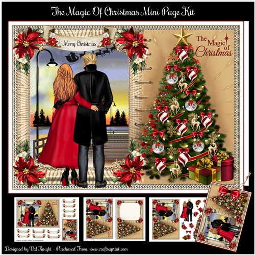 The Magic Of Christmas Mini Page Kit 