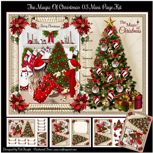 The Magic Of Christmas 03 Mini Page Kit