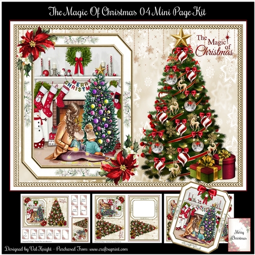 The Magic Of Christmas 04 Mini Page Kit