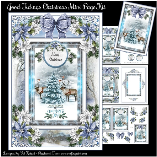 Good Tidings Christmas Mini Page Kit 