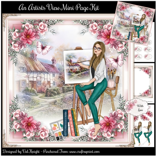 An Artist View Mini Page Kit 