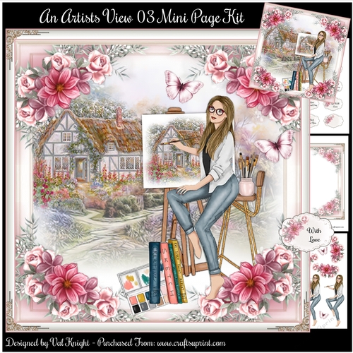 An Artist View 03 Mini Page Kit