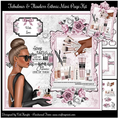 Fabulous & Flawless Ethnic Mini Page Kit - Request