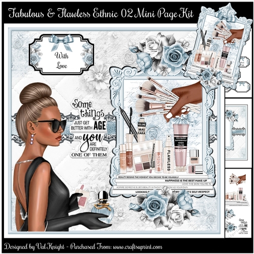 Fabulous & Flawless Ethnic 02 Mini Page Kit - Request