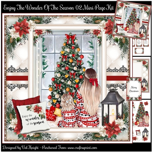 Enjoy The Wonder Of The Season 02 Mini Page Kit 