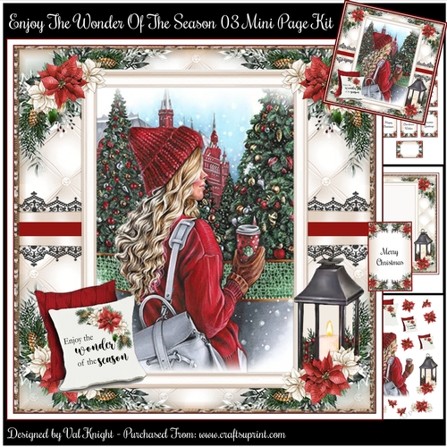 Enjoy The Wonder Of The Season 03 Mini Page Kit 